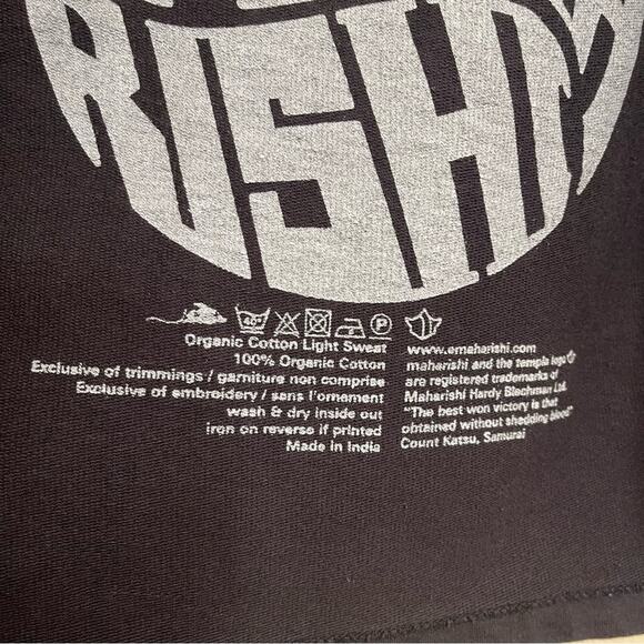 Maharishi Women's Cotton Snap Closure Hoodie Jacket 8 - Picture 9 of 14